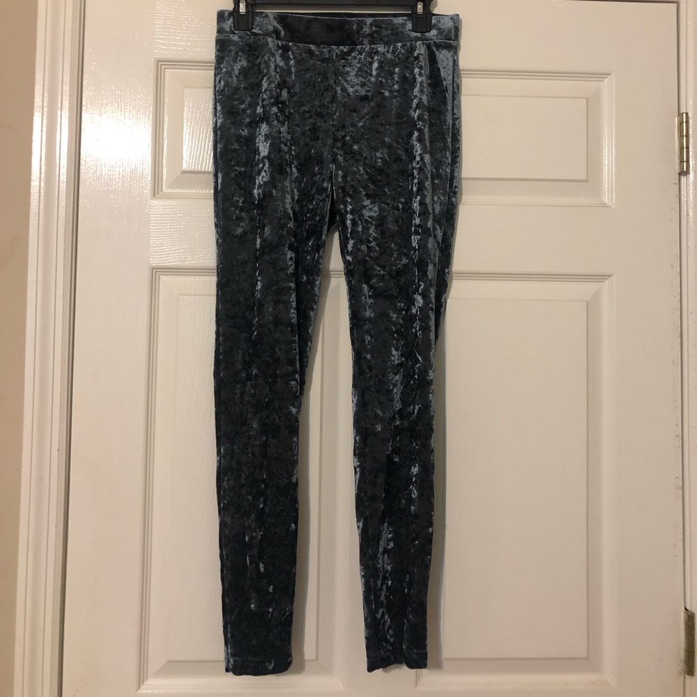 Velvet leggings - Picture 2 of 4